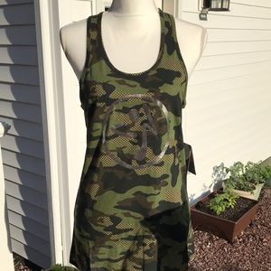 Zumba tank top NEW camo color